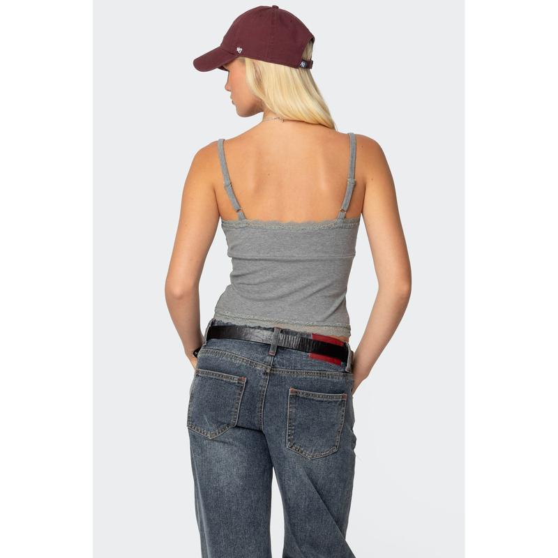 Mireille Lacey Tank Top